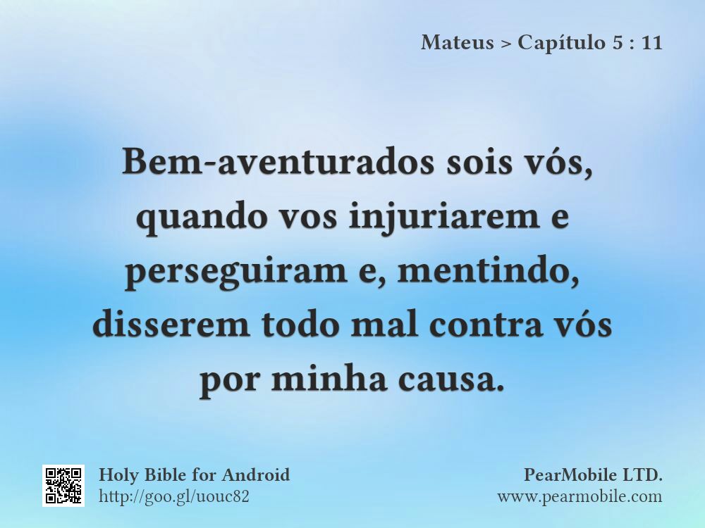 Mateus, Capítulo 5:11